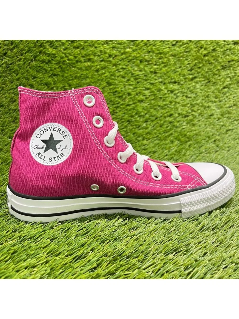 Converse Chuck Taylor All Star High Womens Size 5.5 Berry Casual Shoes Sneakers